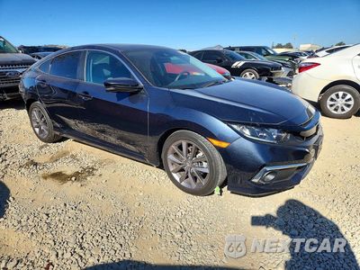 Czwarte zdjęcie samochodu z boku: 2020 HONDA CIVIC EX VIN:19XFC1F38LE219504 - miniatura