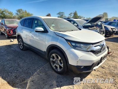 Czwarte zdjęcie samochodu z boku: 2019 HONDA CR-V EX VIN:5J6RW2H50KL032833 - miniatura