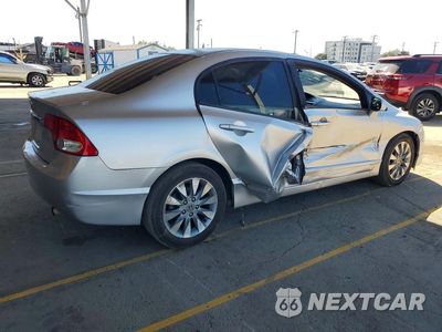 Trzecie zdjęcie samochodu z tyłu: 2009 HONDA CIVIC EX VIN:19XFA16859E048219 - miniatura