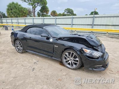 Czwarte zdjęcie samochodu z boku: 2015 FORD MUSTANG GT VIN:1FATP8FF6F5429728 - miniatura