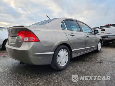 Trzecie zdjęcie samochodu z tyłu: 2007 HONDA CIVIC HYBRID VIN:JHMFA36207S013992 - miniatura
