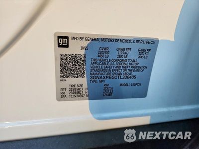 Zdjęcie 13 z 13 samochodu: 2026 CHEVROLET EQUINOX LT VIN:3GNAXPEG1TL330405 - miniatura