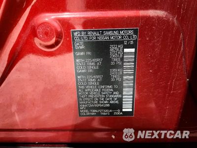 Zdjęcie 14 z 14 samochodu: 2016 NISSAN ROGUE S VIN:KNMAT2MV9GP641288 - miniatura