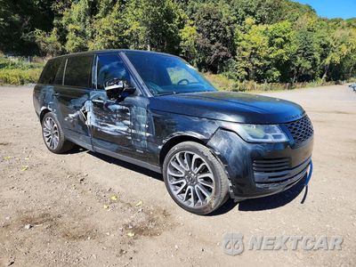 Czwarte zdjęcie samochodu z boku: 2019 LAND ROVER RANGE ROVER SUPERCHARGED VIN:SALGS5RE1KA547420 - miniatura