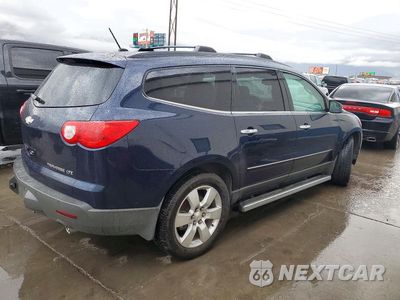 Trzecie zdjęcie samochodu z tyłu: 2011 CHEVROLET TRAVERSE LTZ VIN:1GNKRLED5BJ309298 - miniatura