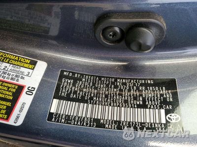 Zdjęcie 12 z 12 samochodu: 2017 TOYOTA COROLLA LE VIN:5YFBURHE8HP695914 - miniatura