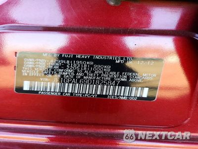 Zdjęcie 12 z 12 samochodu: 2013 SUBARU IMPREZA SPORT PREMIUM VIN:JF1GPAL69D1825847 - miniatura