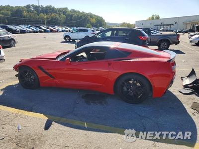 Drugie zdjęcie samochodu z przodu: 2019 CHEVROLET CORVETTE STINGRAY 1LT VIN:1G1YB2D73K5123709 - miniatura
