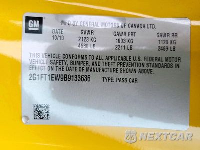 Zdjęcie 13 z 13 samochodu: 2011 CHEVROLET CAMARO 2SS VIN:2G1FT1EW9B9133636 - miniatura