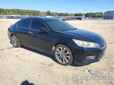 Czwarte zdjęcie samochodu z boku: 2014 HONDA ACCORD SPORT VIN:1HGCR2F56EA201423 - miniatura