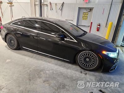 Czwarte zdjęcie samochodu z boku: 2022 MERCEDES-BENZ EQS SEDAN 580 4MATIC VIN:W1KCG4EBXNA019561 - miniatura