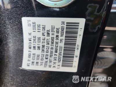 Zdjęcie 12 z 12 samochodu: 2015 HONDA ACCORD LX VIN:1HGCR2F3XFA130307 - miniatura