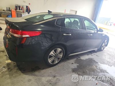 Trzecie zdjęcie samochodu z tyłu: 2017 KIA OPTIMA HYBRID EX VIN:KNAGU4LC9H5004480 - miniatura