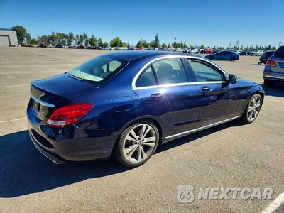 Trzecie zdjęcie samochodu z tyłu: 2017 MERCEDES-BENZ C 300 VIN:55SWF4JB7HU216049 - miniatura