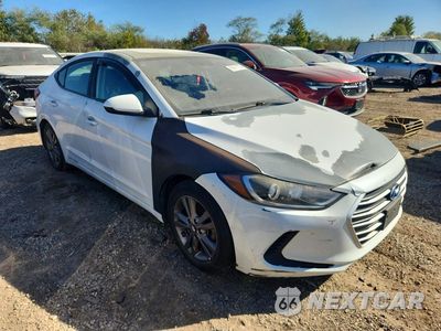 Czwarte zdjęcie samochodu z boku: 2018 HYUNDAI ELANTRA SEL VIN:5NPD84LF6JH246041 - miniatura