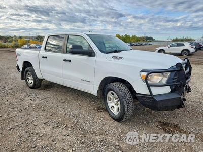 Czwarte zdjęcie samochodu z boku: 2020 RAM 1500 TRADESMAN VIN:1C6SRFGT9LN187433 - miniatura