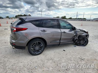Trzecie zdjęcie samochodu z tyłu: 2022 ACURA RDX A-SPEC VIN:5J8TC1H62NL000639 - miniatura