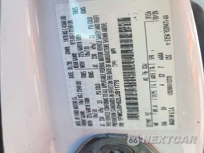 Zdjęcie 13 z 13 samochodu: 2020 FORD ESCAPE SEL VIN:1FMCU0H62LUB11779 - miniatura