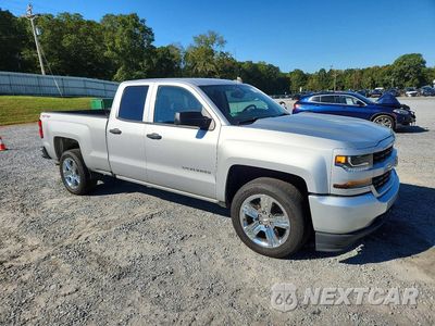 Czwarte zdjęcie samochodu z boku: 2019 CHEVROLET SILVERADO LD K1500 CUSTOM VIN:2GCVKMEC7K1193507 - miniatura