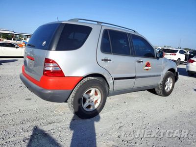 Trzecie zdjęcie samochodu z tyłu: 2001 MERCEDES-BENZ M-CLASS ML320 AWD VIN:4JGAB54E21A263230 - miniatura