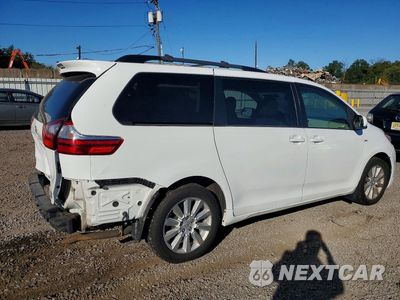 Trzecie zdjęcie samochodu z tyłu: 2017 TOYOTA SIENNA LE VIN:5TDJZ3DC8HS157011 - miniatura