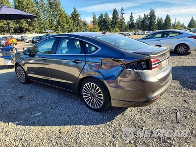 Drugie zdjęcie samochodu z przodu: 2018 FORD FUSION TITANIUM/PLATINUM HEV VIN:3FA6P0RU8JR248502 - miniatura