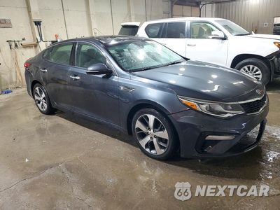 Czwarte zdjęcie samochodu z boku: 2019 KIA OPTIMA S VIN:5XXGT4L30KG376539 - miniatura
