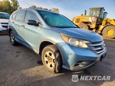 Czwarte zdjęcie samochodu z boku: 2014 HONDA CR-V LX VIN:2HKRM4H3XEH643029 - miniatura