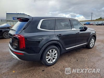 Trzecie zdjęcie samochodu z tyłu: 2020 KIA TELLURIDE LX VIN:5XYP2DHC4LG016912 - miniatura