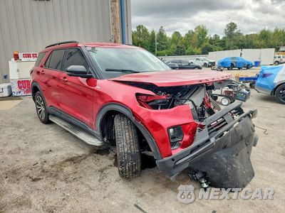 Czwarte zdjęcie samochodu z boku: 2025 FORD EXPLORER ST-LINE VIN:1FMUK8KH6SGB08058 - miniatura
