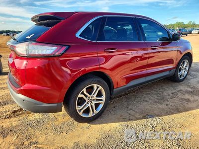 Trzecie zdjęcie samochodu z tyłu: 2015 FORD EDGE TITANIUM VIN:2FMTK3K87FBC16121 - miniatura