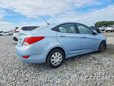 Trzecie zdjęcie samochodu z tyłu: 2014 HYUNDAI ACCENT GLS VIN:KMHCT4AE6EU677958 - miniatura