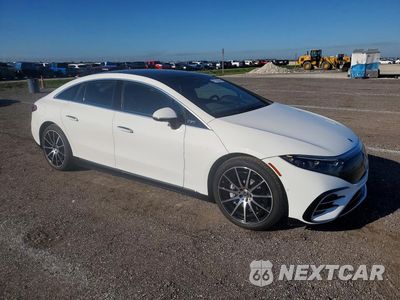 Czwarte zdjęcie samochodu z boku: 2022 MERCEDES-BENZ EQS SEDAN 580 4MATIC VIN:W1KCG4EB2NA006268 - miniatura