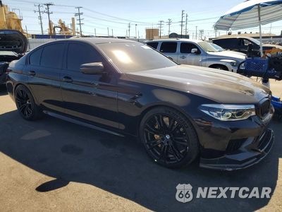 Czwarte zdjęcie samochodu z boku: 2019 BMW M5 VIN:WBSJF0C53KB284816 - miniatura