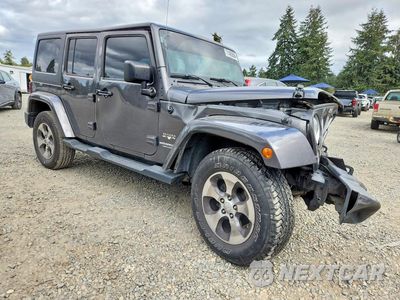 Czwarte zdjęcie samochodu z boku: 2017 JEEP WRANGLER UNLIMITED SAHARA VIN:1C4HJWEG3HL576782 - miniatura