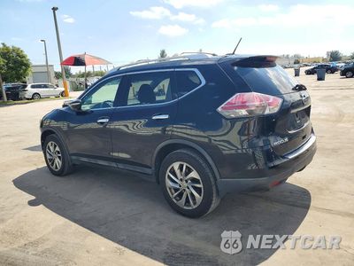 Drugie zdjęcie samochodu z przodu: 2015 NISSAN ROGUE SL VIN:5N1AT2MV7FC806241 - miniatura