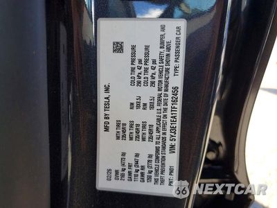 Zdjęcie 12 z 12 samochodu: 2026 TESLA MODEL 3 VIN:5YJ3E1EA1TD162456 - miniatura