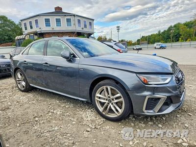 Czwarte zdjęcie samochodu z boku: 2021 AUDI A4 PREMIUM 45 VIN:WAUDAAF40MN010970 - miniatura