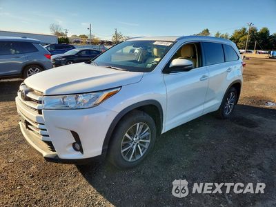 2018 TOYOTA HIGHLANDER XLE 5TDJZRFH5JS864343 - główne zdjęcie licytacji z USA - miniatura