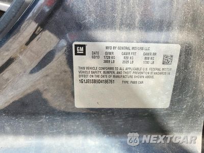 Zdjęcie 12 z 12 samochodu: 2013 CHEVROLET SONIC LTZ VIN:1G1JE5SB9D4186761 - miniatura