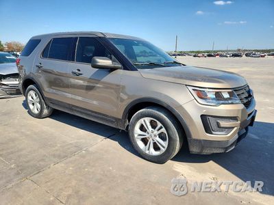 Czwarte zdjęcie samochodu z boku: 2019 FORD EXPLORER POLICE INTERCEPTOR VIN:1FM5K8ARXKGA64953 - miniatura
