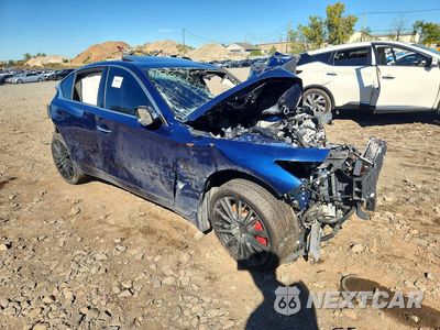 Czwarte zdjęcie samochodu z boku: 2018 INFINITI Q50 RED SPORT 400 VIN:JN1FV7AR9JM481056 - miniatura