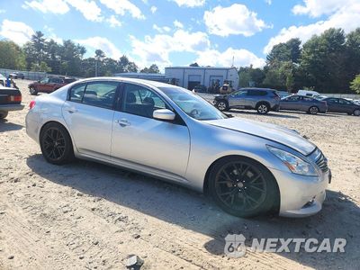 Czwarte zdjęcie samochodu z boku: 2013 INFINITI G37 SEDAN X VIN:JN1CV6AR0DM770294 - miniatura
