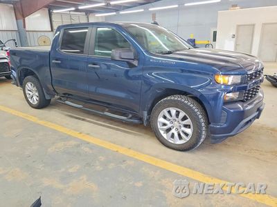 Czwarte zdjęcie samochodu z boku: 2022 CHEVROLET SILVERADO LTD C1500 CUSTOM VIN:3GCPWBEK2NG112109 - miniatura