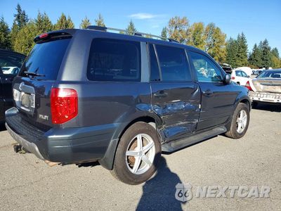 Trzecie zdjęcie samochodu z tyłu: 2004 HONDA PILOT EXL VIN:2HKYF18754H568858 - miniatura