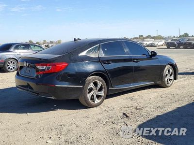 Trzecie zdjęcie samochodu z tyłu: 2018 HONDA ACCORD EX VIN:1HGCV1F49JA052464 - miniatura