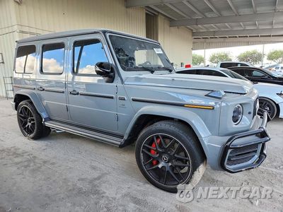 Czwarte zdjęcie samochodu z boku: 2023 MERCEDES-BENZ G 63 AMG VIN:W1NYC7HJ3PX486796 - miniatura