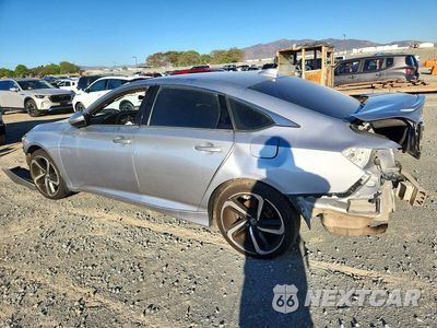 Drugie zdjęcie samochodu z przodu: 2018 HONDA ACCORD SPORT VIN:1HGCV1F35JA022482 - miniatura