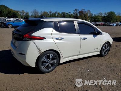 Trzecie zdjęcie samochodu z tyłu: 2019 NISSAN LEAF SV VIN:1N4AZ1CP0KC302825 - miniatura