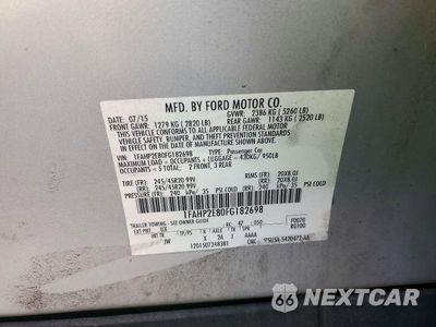 Zdjęcie 12 z 12 samochodu: 2015 FORD TAURUS SEL VIN:1FAHP2E80FG182698 - miniatura